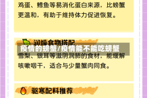 疫情的螃蟹/疫情能不能吃螃蟹