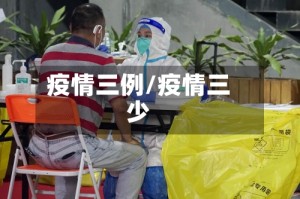 疫情三例/疫情三少
