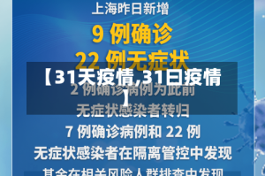 【31天疫情,31曰疫情】