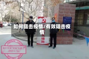 如何狙击疫情/有效阻击疫情