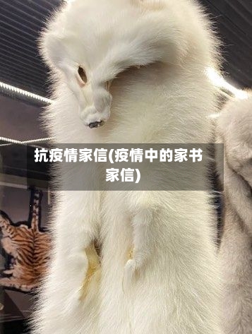 抗疫情家信(疫情中的家书家信)-第1张图片