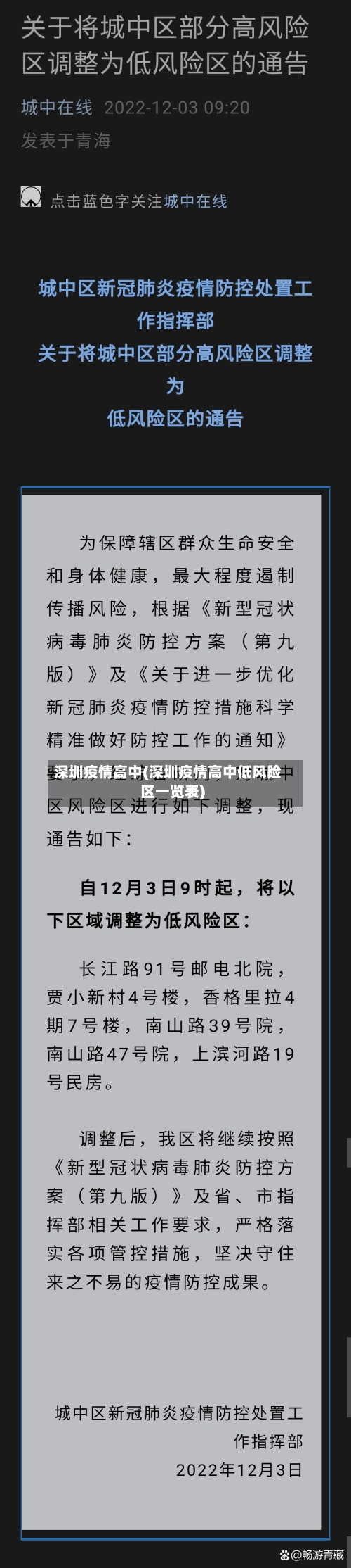 深圳疫情高中(深圳疫情高中低风险区一览表)-第1张图片