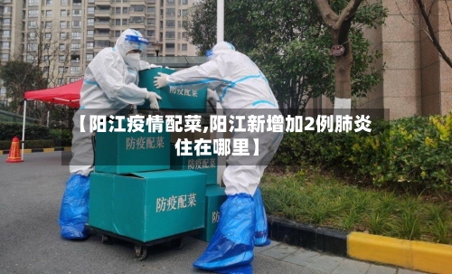 【阳江疫情配菜,阳江新增加2例肺炎住在哪里】-第1张图片