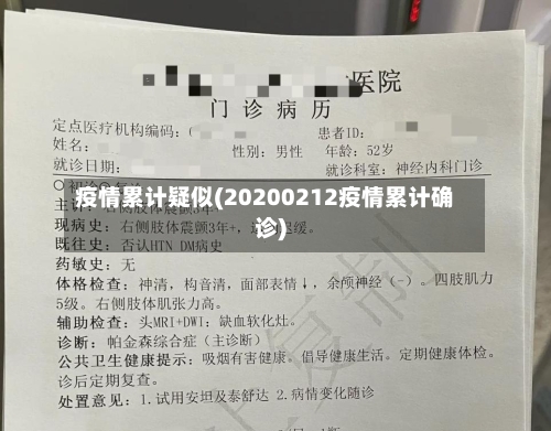 疫情累计疑似(20200212疫情累计确诊)-第3张图片