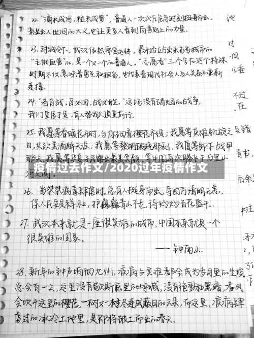 疫情过去作文/2020过年疫情作文-第2张图片